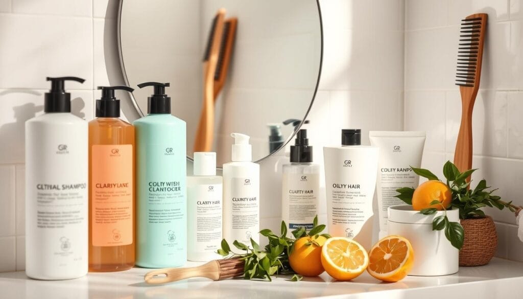 Уход за жирными волосами